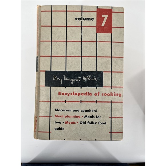 Mary Margaret McBride Encyclopedia Of Cooking Volumes 1-12 Cookbook Set 1958 - Picture 13 of 16